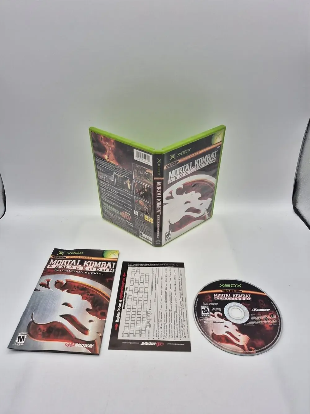 Mortal Kombat: Armageddon (Microsoft Xbox, 2006) CIB Complete Tested Working